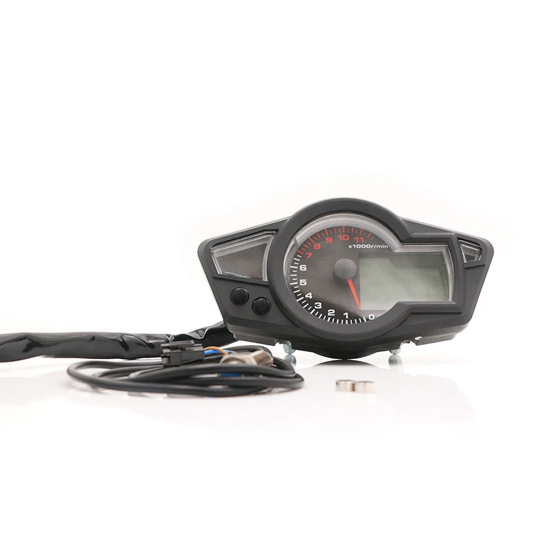 Universal DC 12V Motorcycle Speedometer Odometer Tachometer with Sensor Cable Scooter Fuel Meter Motorbike Moto Retro Instrument |