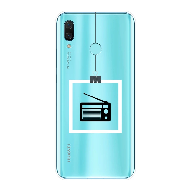 Чехол для Huawei Nova 3 3I 3E 2i 2 Lite Plus силиконовый винтажный мягкий чехол-накладка в стиле