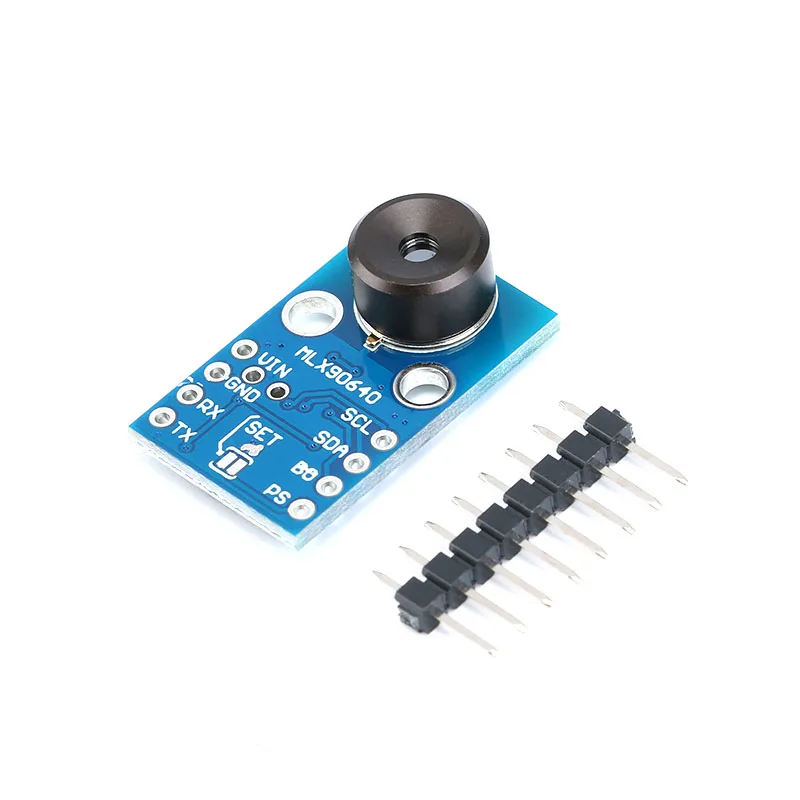 MLX90640BAA 1pc MLX90640 модуль камеры IR 32*24 GY-MCU90640 инфракрасный термометрический матричный сенсор 32x24 модуль датчика MLX90640BAA mlx90640ab - Цвет: MLX90640BAA 1pc