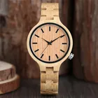 Модные часы из бамбукового дерева, женские креативные Аналоговые Кварцевые Спортивные наручные часы, женские часы ручной работы из клена, подарки для женщин