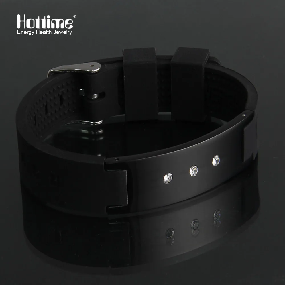 Hottime Power Energy голограмма мужские браслеты спортивные сохраняющие ионный баланс