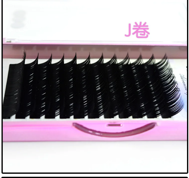 1 шт. плоские ресницы для наращивания Индивидуальные Накладные естественные