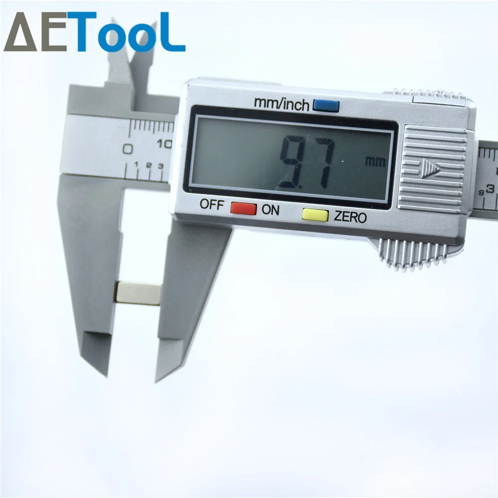 AETool 10 шт. 10x5x2 мм супер мощный небольшой Неодимовый магнит блок постоянный N38 NdFeB сильные магниты магнитные 10 мм x 5 мм x 2 мм