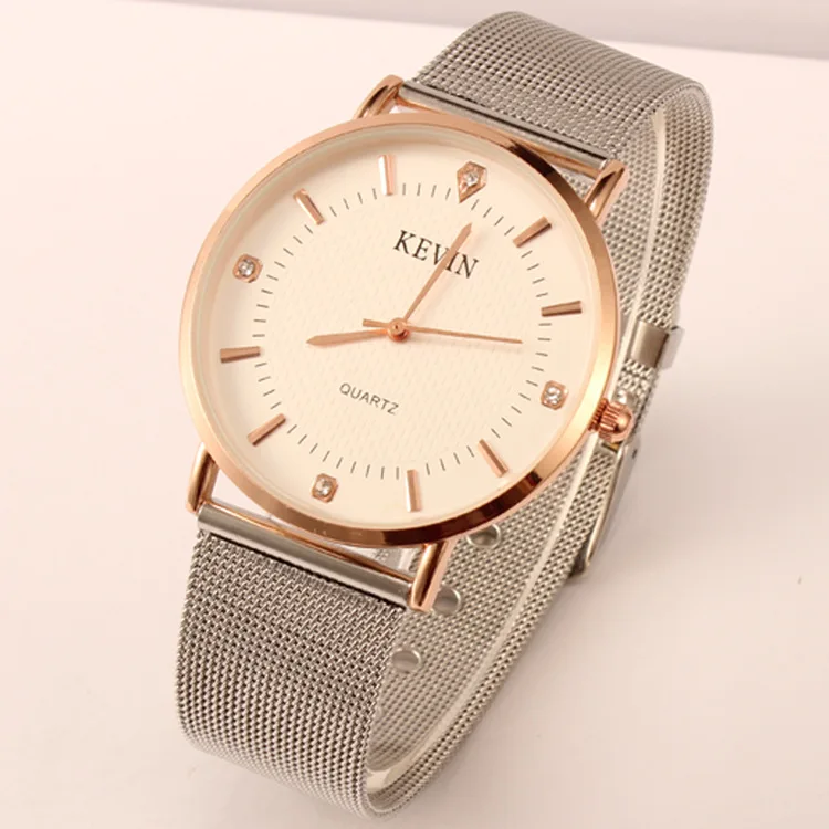 100 шт. мужские кварцевые наручные часы с сетчатым ремешком|masculino|masculinos relogiosmasculino