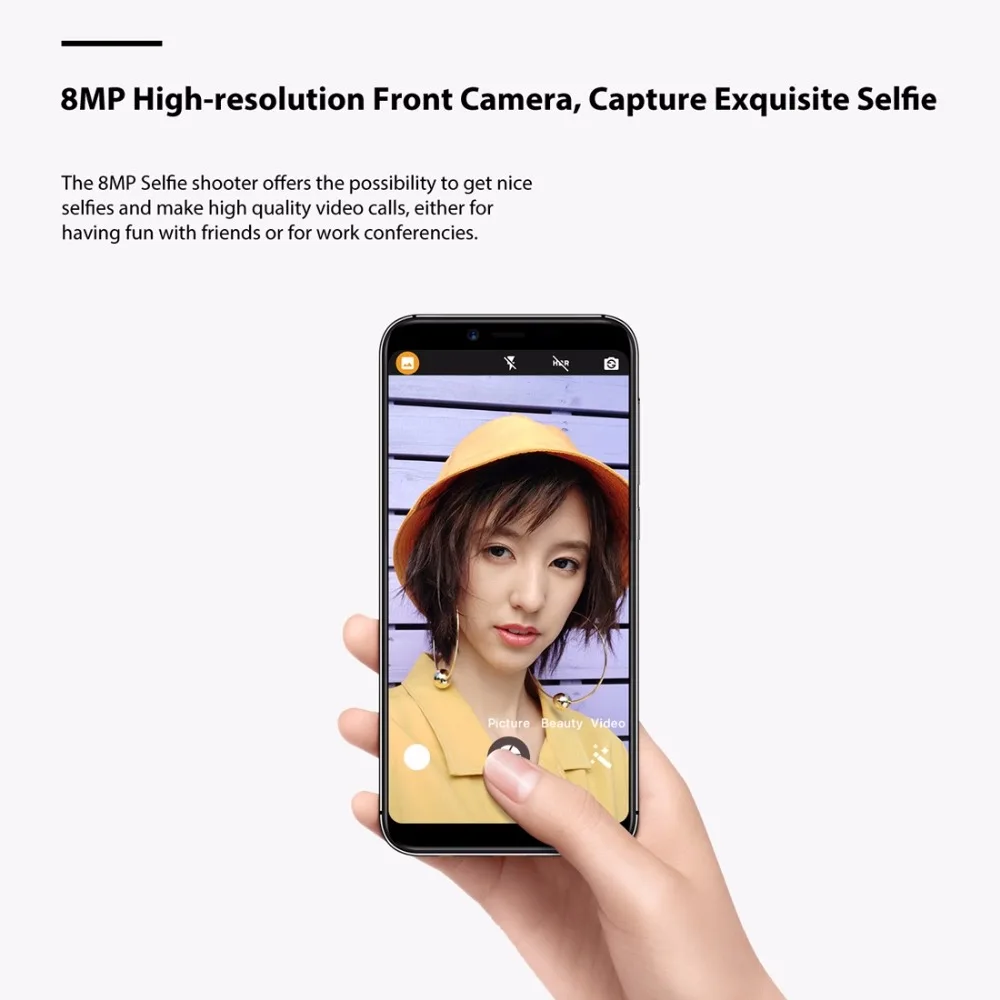 UMIDIGI A3 Смартфон с 5 5-дюймовым дисплеем четырёхъядерным процессором ОЗУ 2 Гб ПЗУ 16 12