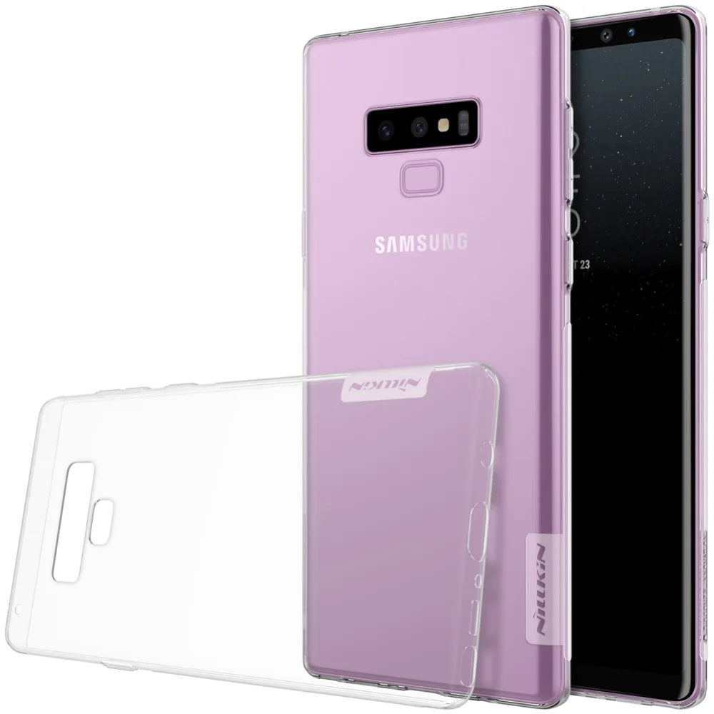 ТПУ чехол для Samsung galaxy note 9 NILLKIN природа прозрачный ультра тонкий note9 мягкая задняя