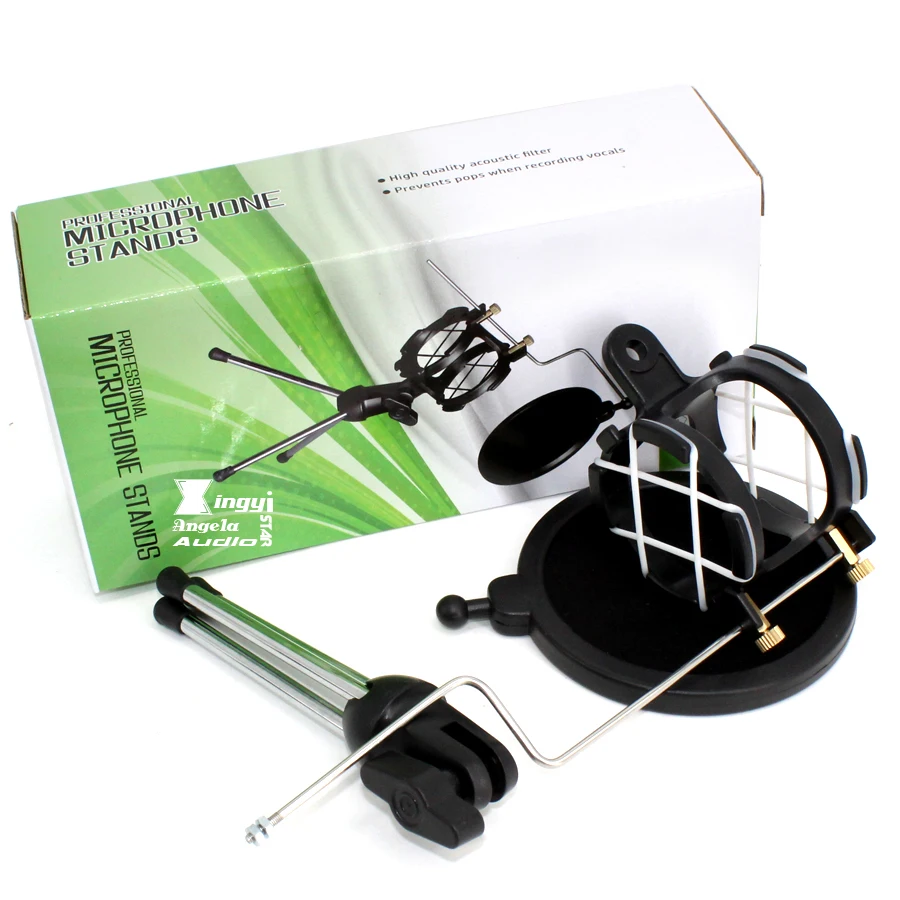 Настольный Штатив для компьютера подставка записи экрана Студийный микрофон поп