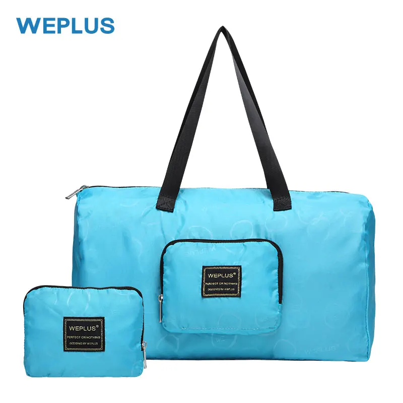 

WEPLUS дорожная сумка для женщин водонепроницаемый чемодан Складная Duffle Сверхлегкий холщовый мешок мужчин бесплатная доставка