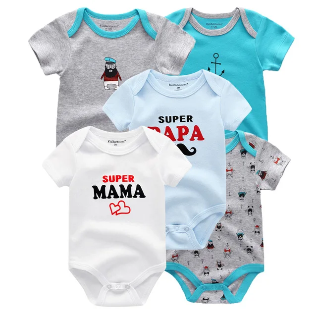 Baby Romper 5911 Детские комбинезоны для новорожденных; летняя одежда унисекс для младенцев; г.; мягкая хлопковая одежда для маленьких девочек; комбинезоны в полоску с героями мультфильмов для маленьких мальчиков - Цвет: Baby Romper 5911