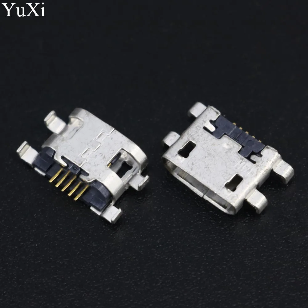 YuXi 10 шт./лот USB разъем для Xiaomi Redmi 3 красный mi 2A 3S Note зарядный порт|Соединители| |