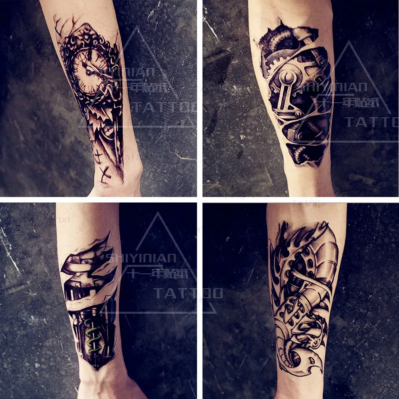 Тату-наклейка для боди-арта 3d Реплики водостойкие мужские/мужские временные