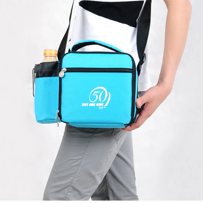 Охлаждающая сумка для ланча изолированная мессенджер хранения грудного молока