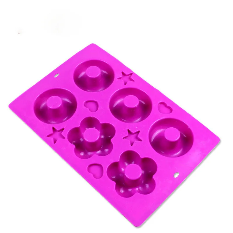 Силиконовая форма для торта в форме цветка 6 отделений|cake tools|flower shapesilicone cake mold |