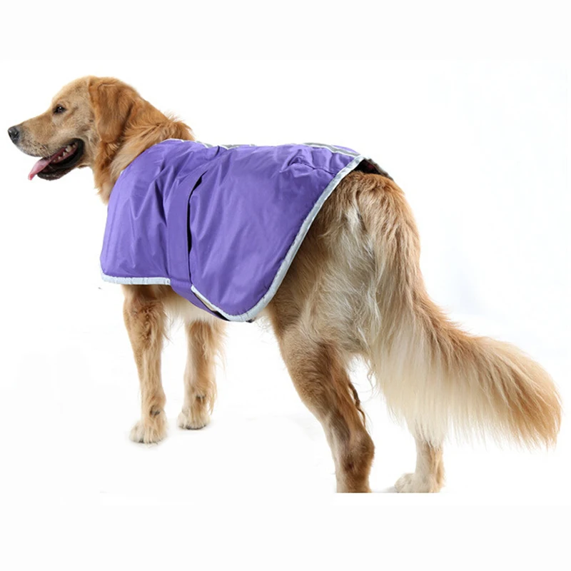 Бесплатная доставка Большая Собака одежда пальто толстые теплые