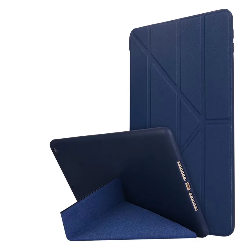 Ультратонкий чехол из искусственной кожи с подставкой для ipad 9 7 (2017) цветной