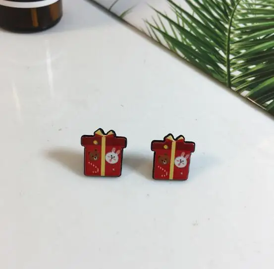 Милый Санта-Клаус из смолы шапка на рождественскую елку носки подарок