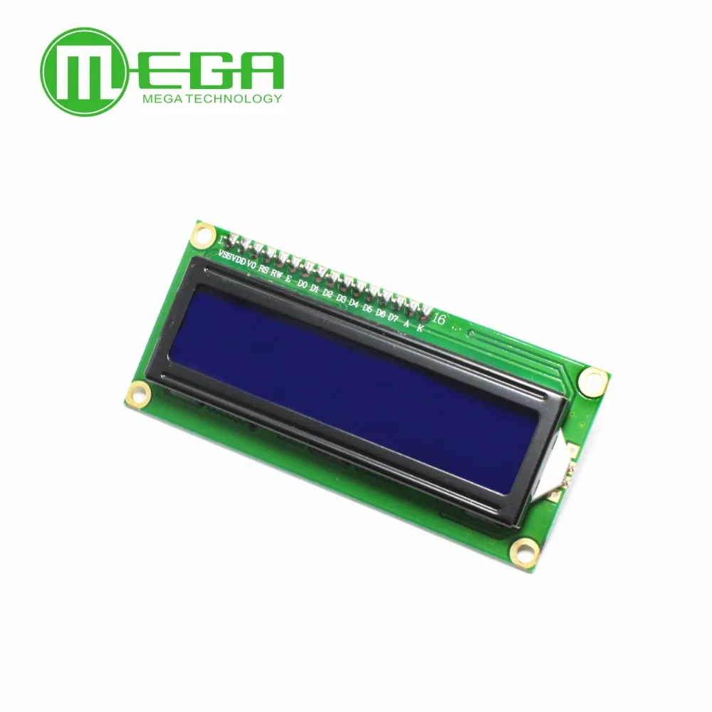 1 Набор IIC/I2C + LCD 1602 Синяя подсветка ЖК дисплей адаптер пластина для arduino DIY Kit|set