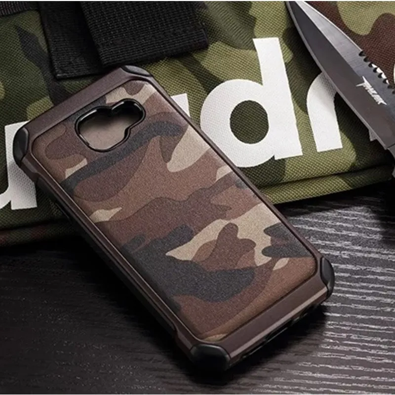 Army Camo Camouflage Pattern Phone Case For Samsung Galaxy A9 A7 A6 A8 Plus 2018 A750 A3 A5 2017 A9S pro Armor |