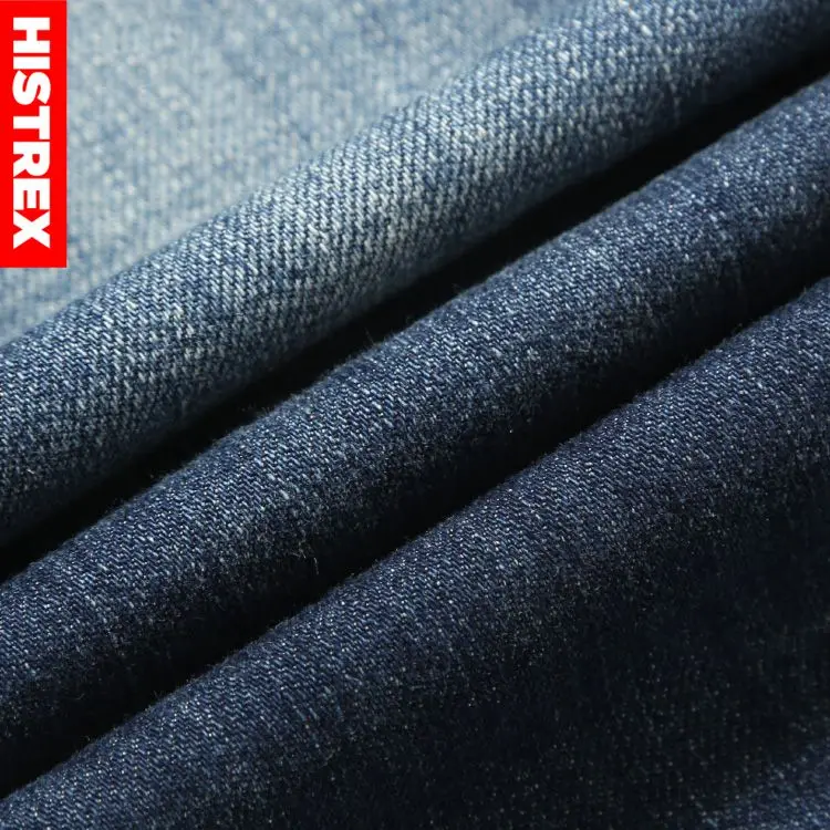 Для мужчин джинсы Повседневное Бизнес тонкие летние прямые Slim Fit синие стрейч