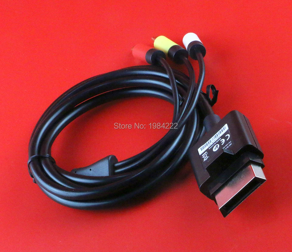 OCGAME 2 шт./лот HD TV Композитный Аудио Видео AV кабель для Xbox360 xbox 360 Slim|cord|cord cable |