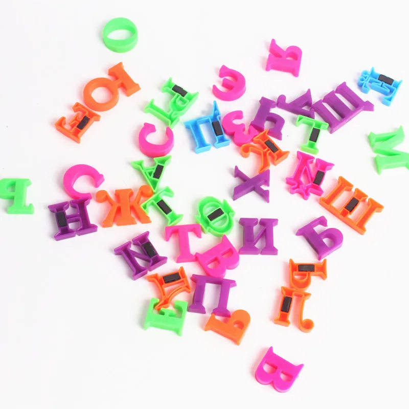 33 шт русский алфавит магнитные буквы детские развивающие и обучающие игрушки