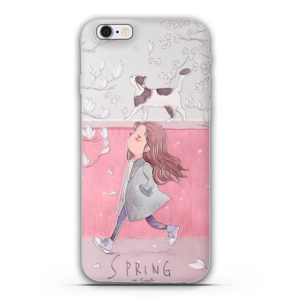 Case For Apple iPhone 6 Silicone Back Phone Cover 6s Soft TPU Shells for hoesjes 3D Print | Мобильные телефоны и