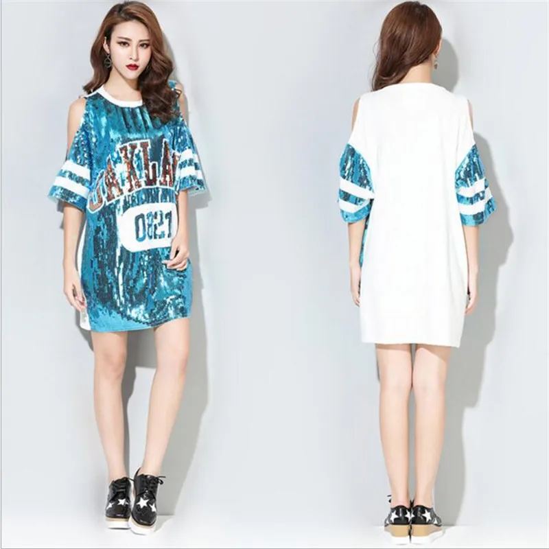 2019 летние женские футболки с принтом перьев и блесток футболка свободного кроя