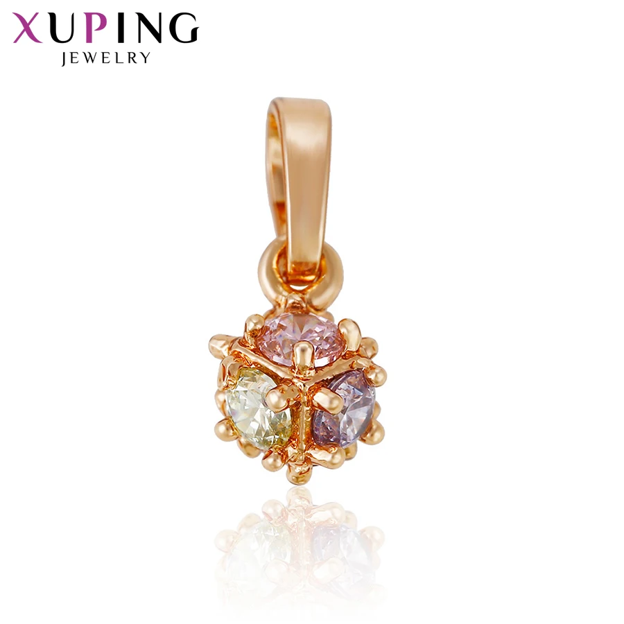 Xuping роскошный очаровательный дизайн подвеска в форме цветка с покрытием из