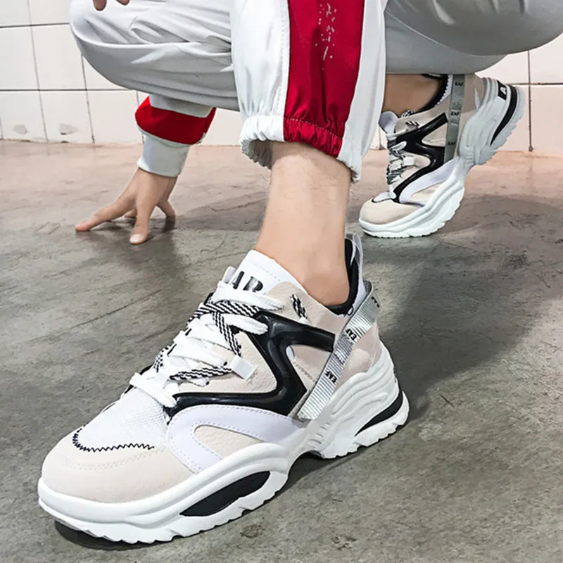 2019 Harajuku Autumn Vintage Sneakers Men Breathable Mesh Casual Shoes Comfortable Fashion Tenis Masculino Adulto | Обувь