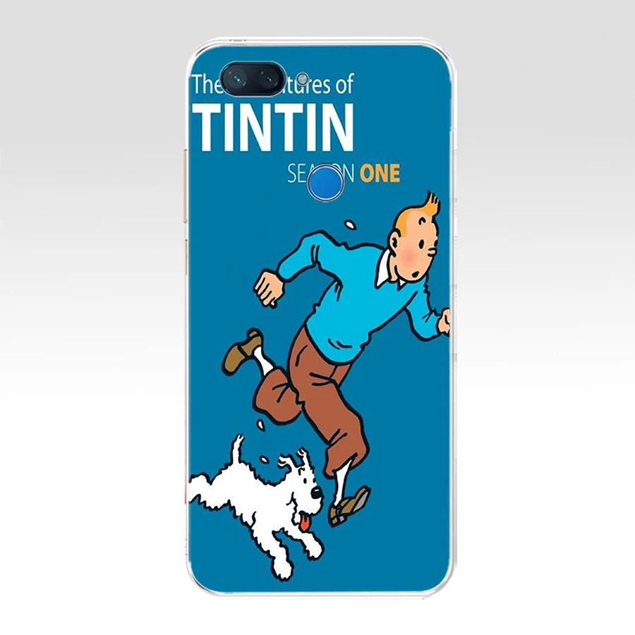 092FG Приключения Тинтина Мягкий Силиконовый ТПУ чехол для телефона xiaomi redmi mi 8 A1 A2
