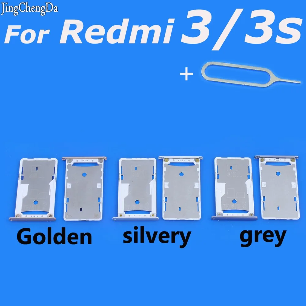 JCD для Redmi 3 3S слот SIM-карты подставка держатель адаптер Xiaomi Micro SD карты инструмент