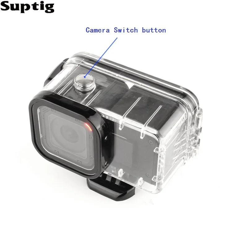 Suptig для GoPro 4 Session аккумулятор 1050 mAH аккумулятор Hero4 Session Водонепроницаемый чехол Корпус коробка для GoPro аксессуары