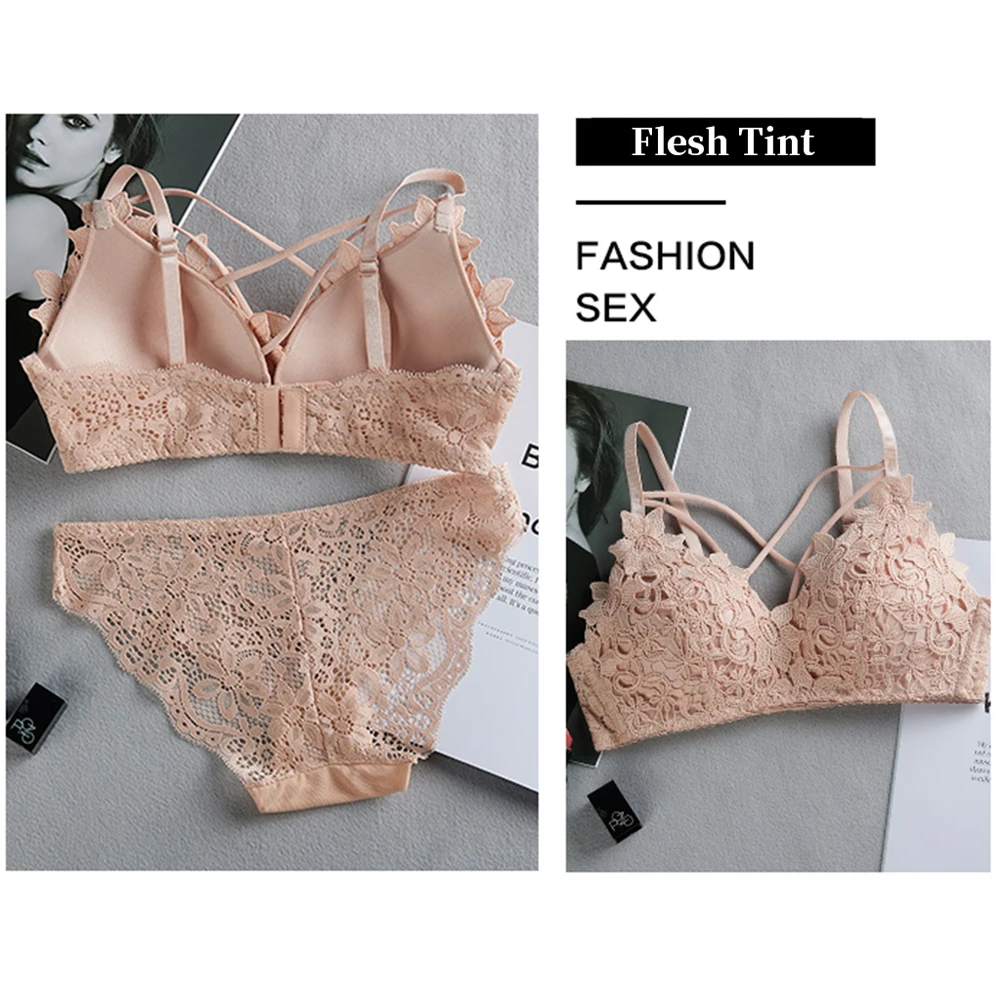 2 шт женское кружевное нижнее белье бюстгальтер белье|Комплекты нижнего белья| |