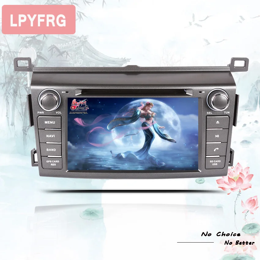 Автомобильный dvd плеер 8 ядер android 10 0 для Toyota RAV4 Rav 4 2013 2015 2016 2017 2018 2din 1024*600 gps wifi