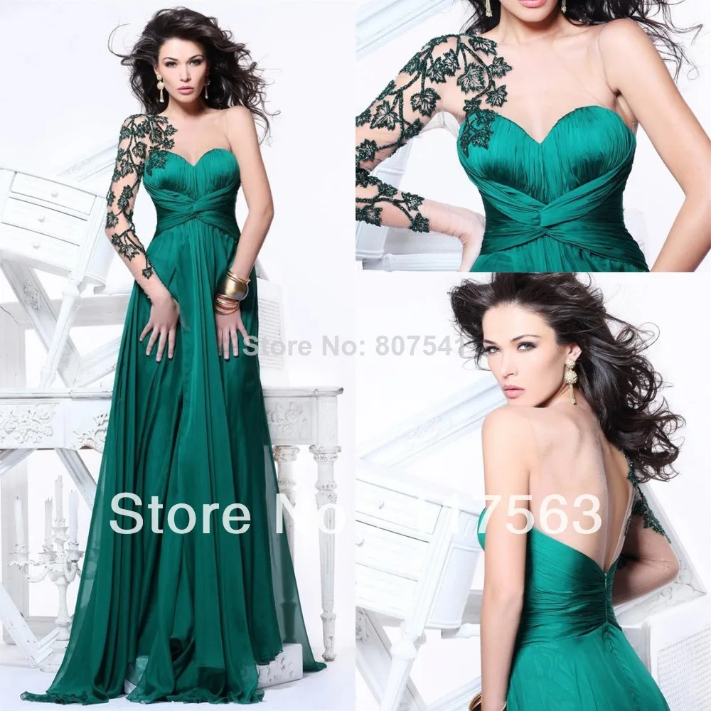 fashion a line sweetheart chiffon floor length evening dress from dubai WL046|dress flag|dressedress cobalt |