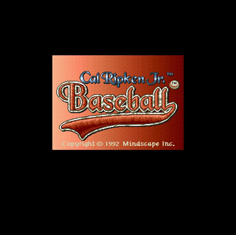 Cal Ripken Jr. Бейсбольная 16-битная большая серая игровая карта для NTSC игрового игрока