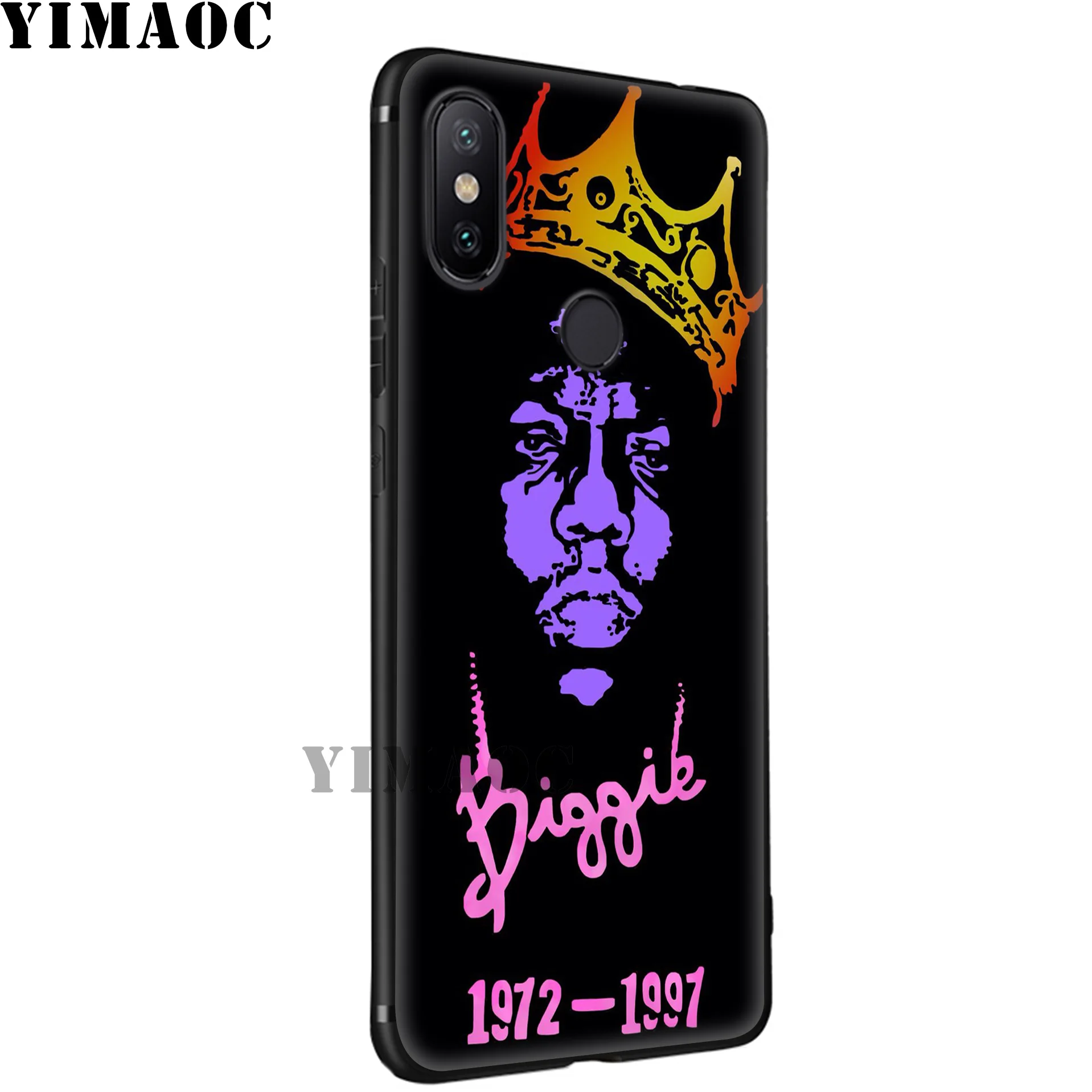YIMAOC Swag The Notorious B.I.G Soft Silicone Case for Xiaomi Redmi 7A Note 7 6 6A 5 4 4X 4A 5A S2 Plus K20 Pro Lite |