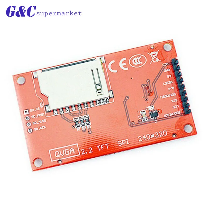 2 дюймов &quotSPI TFT ЖК-дисплей Дисплей модуль 240x320 ILI9341 4-провод SPI интерфейс для