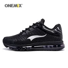 Спортивные кроссовки ONEMIX, черные, дышащие, для активного отдыха, спортивная обувь для мужчин