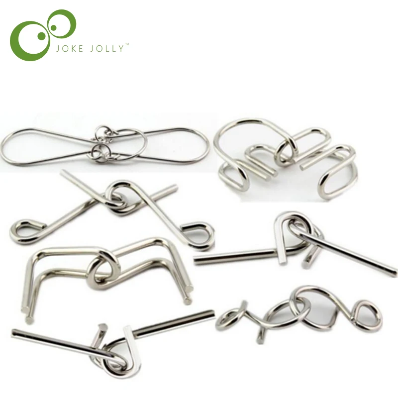 Горячая продажа металлическая проволока головоломка игрушка для взрослых детей