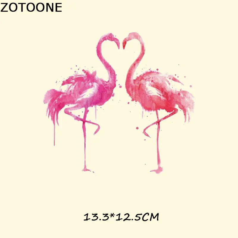 Утюжок для глажки ZOTOON Flamingo моющийся утюги одежды бытовые патчи E|Заплатки| |