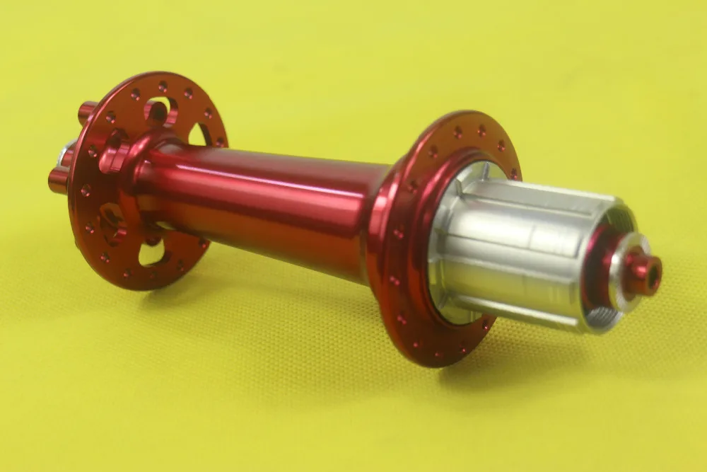 Задняя Ступица для велосипедного диска Speedsafe с 32 отверстиями черная или красная