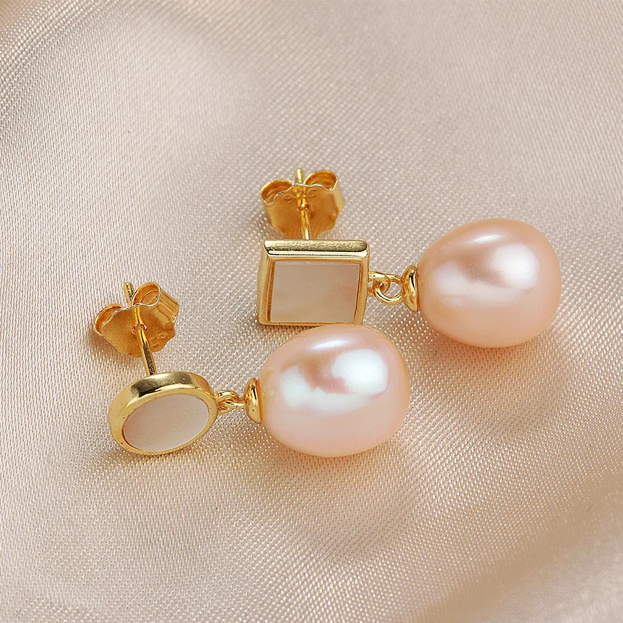 Элегантные Женские однотонные серебряные серьги с подвесками большие без