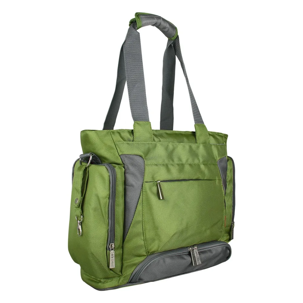 Сумка для детских подгузников mommore зеленая сумка с пеленальной подушечкой