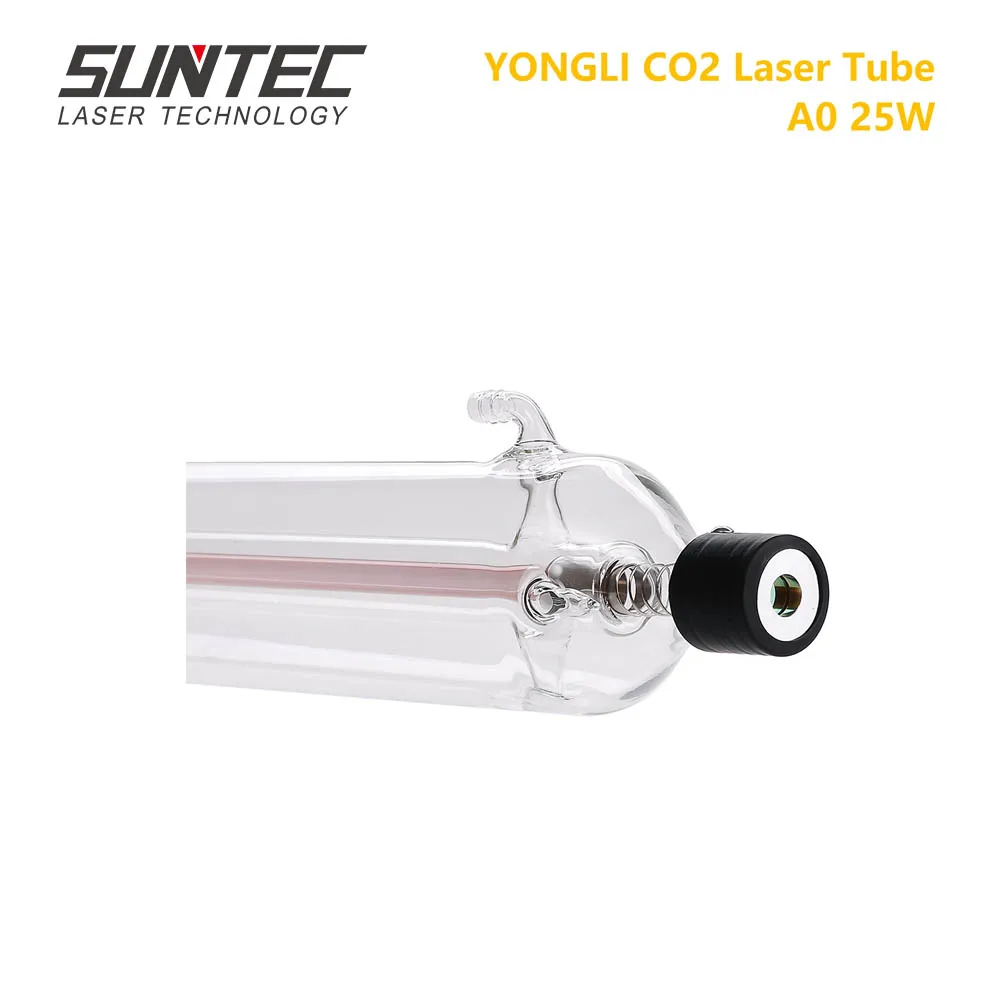 SUNTE YONGLI A0 25W CO2 длина лазерной трубки 600 Dia. 80 мм для гравировки резки с деревянной