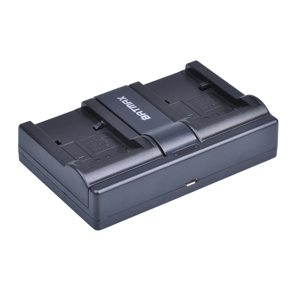 Аккумулятор для фотоаппарата Batmax 2 шт. Φ VBT380 + двойное зарядное устройство USB