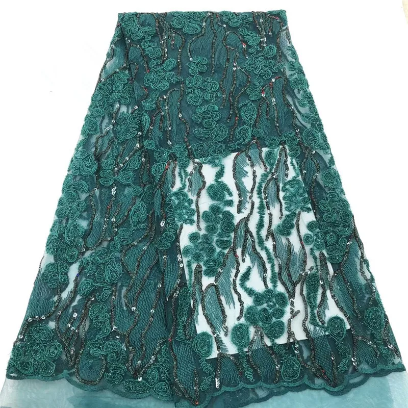 2018 Последние Французский Нигерии кружевной ткани Высокое качество Тюль в