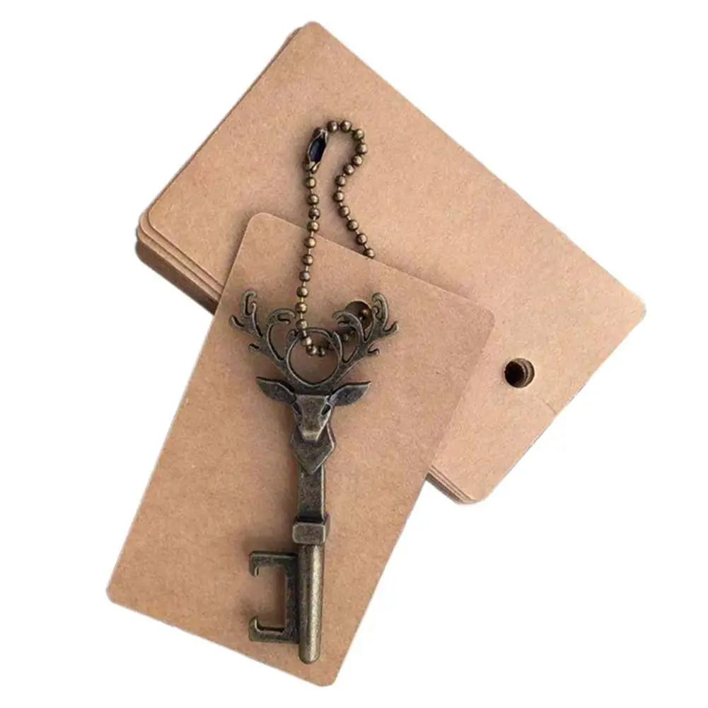 Симпатичная винтажная открывалка для бутылок с головой оленя ретро