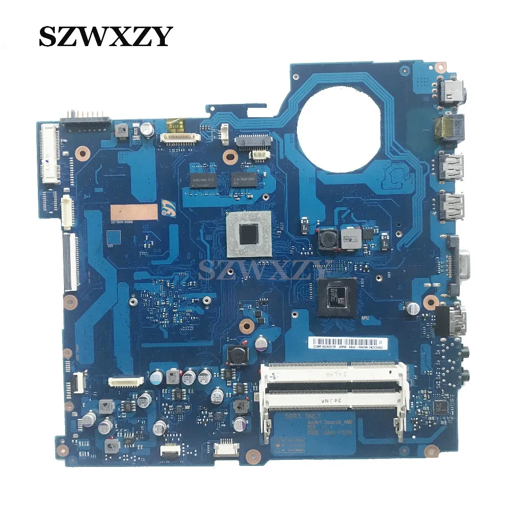 Для samsung RV515 Материнская плата ноутбука BA92-09429A BA92-09429B BA92-07849A BA92-07849B BA41-01534A E350/E450 Процессор HD6470M 1G