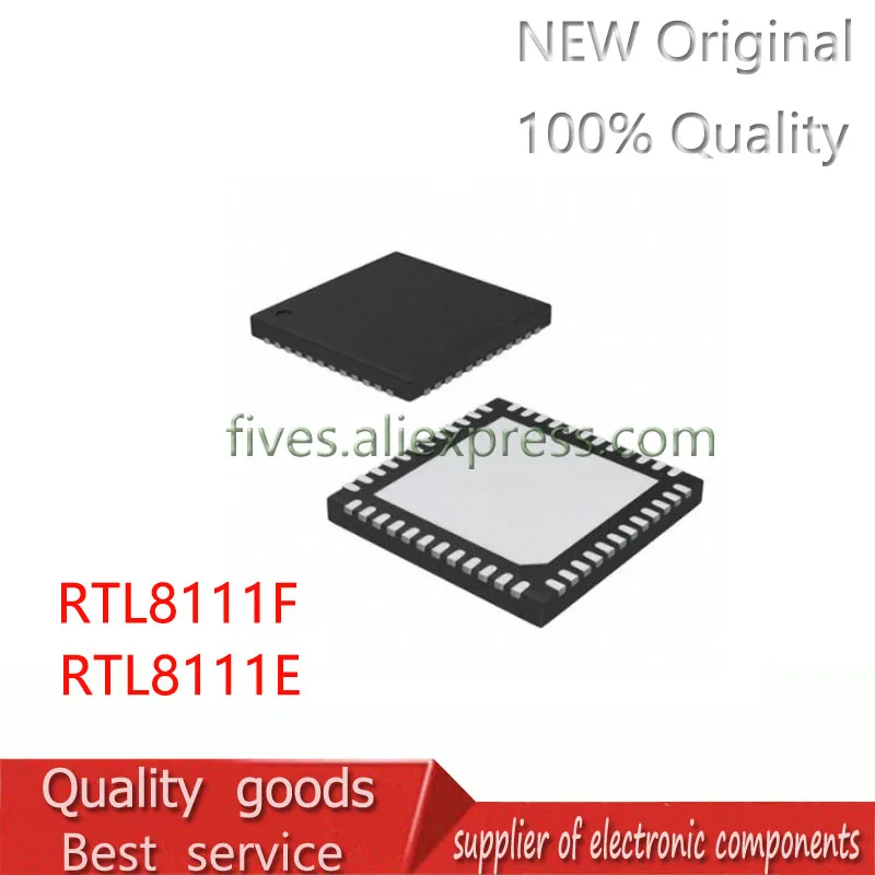 100% nuevo RTL8111F RTL8111E 8111F 8111E QFN 48 Чипсет|Органайзеры для кабеля| |